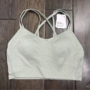 Lululemon Like a Cloud Longline Bra *Light Support, B/C Cup Heathered Jade Grey